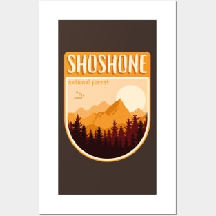 Shoshone National Forest Wyoming Posters and Art